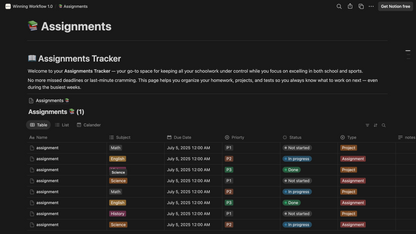 Winning Workflow 1.0